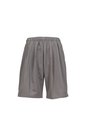 BALLOON SHORTS / FLAT MEDIUM GREY
