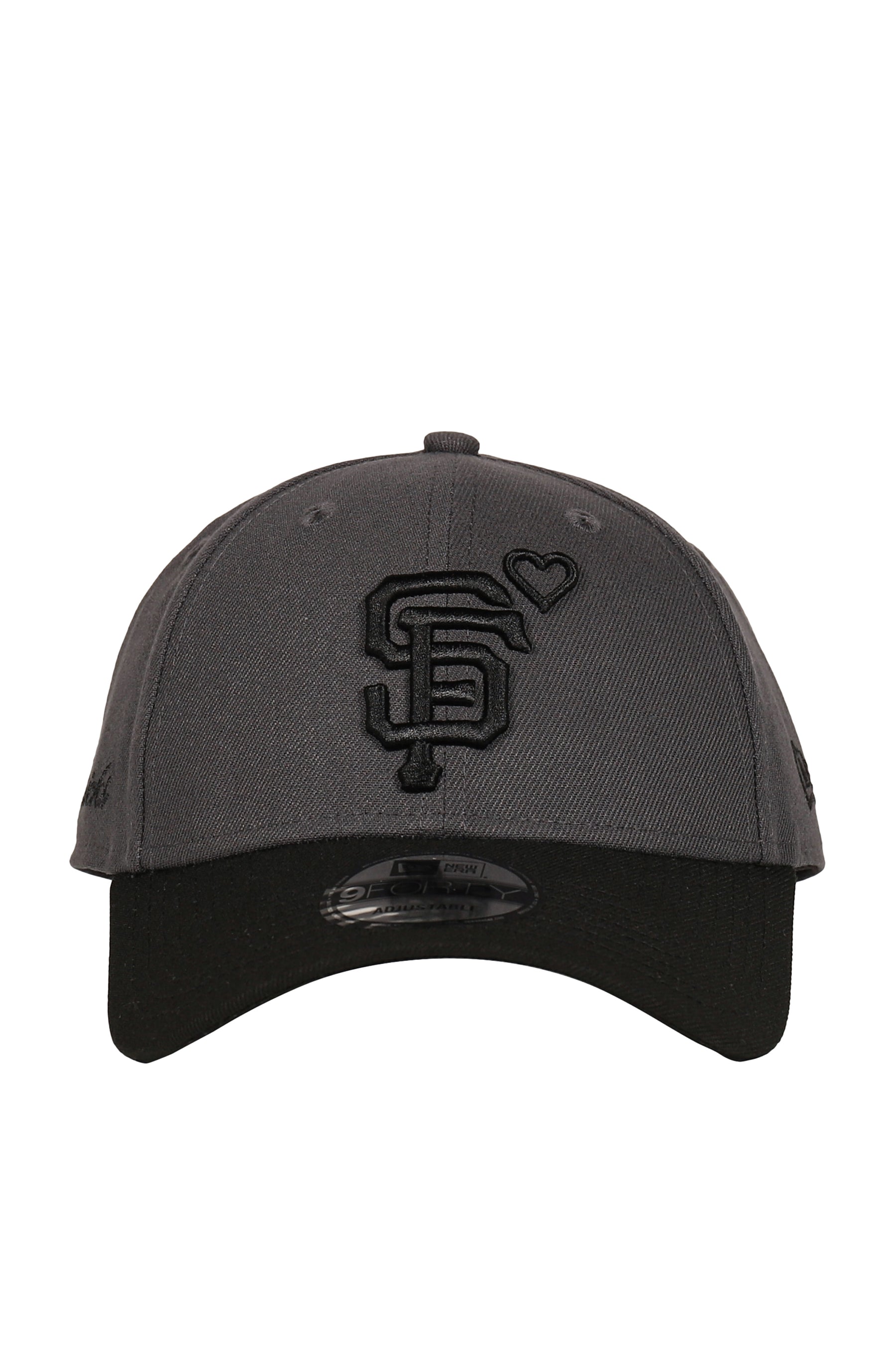 X NEWERA GIANTS CAP / BLK×GRY