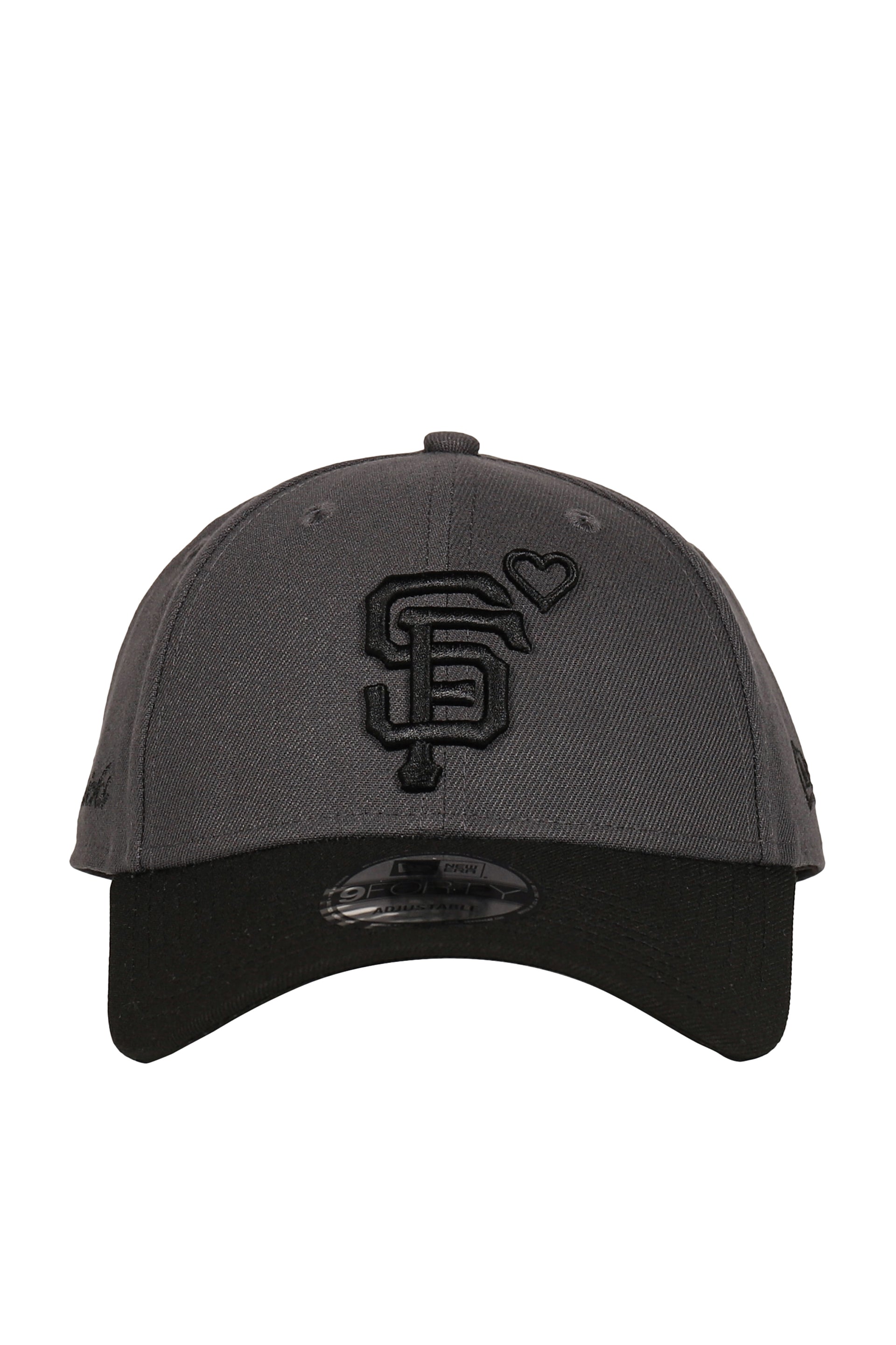 X NEWERA GIANTS CAP / BLK×GRY
