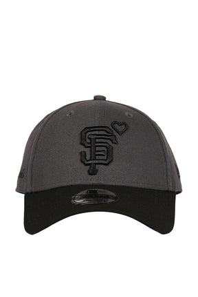 X NEWERA GIANTS CAP / BLK×GRY