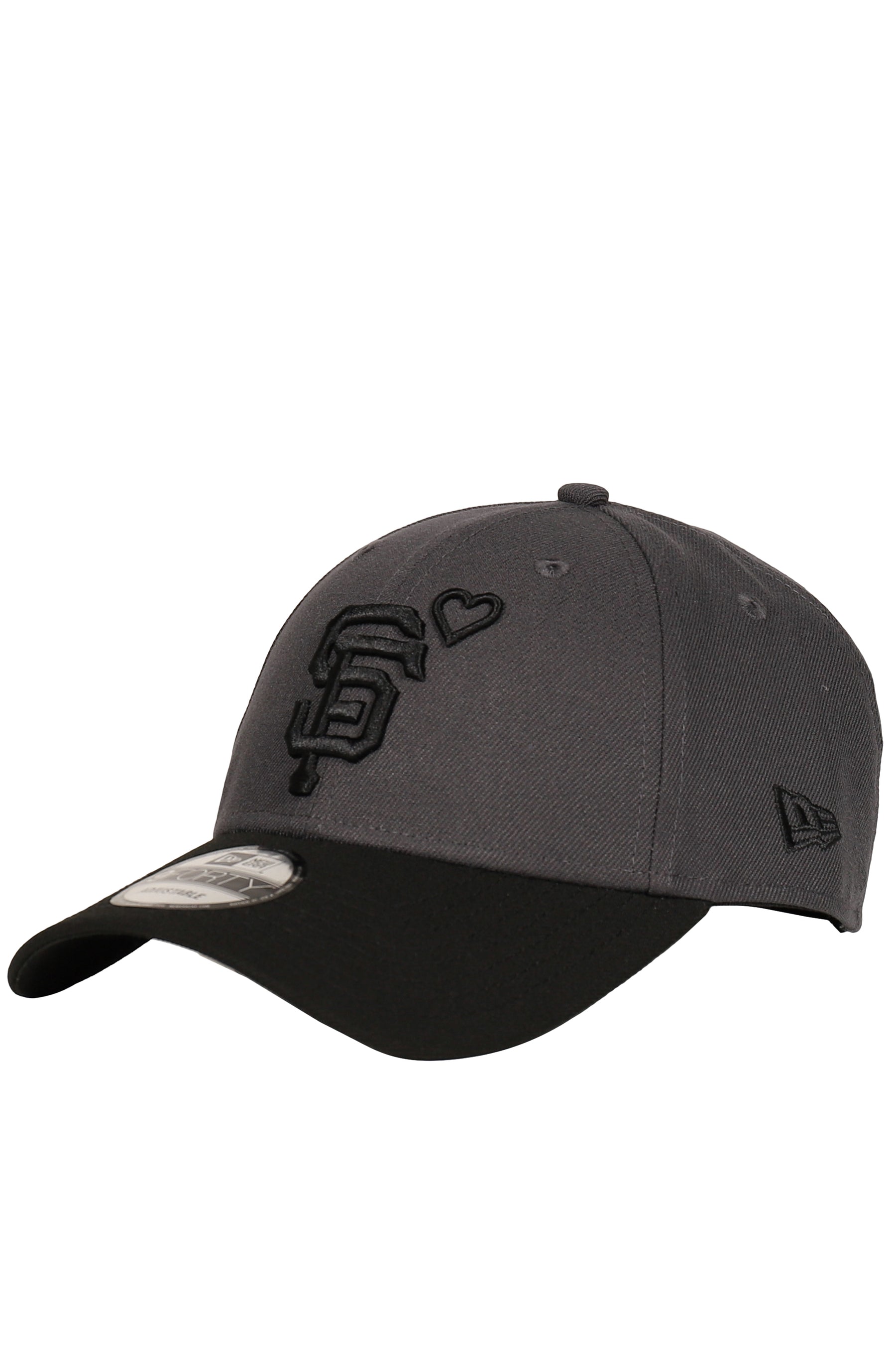 X NEWERA GIANTS CAP / BLK×GRY