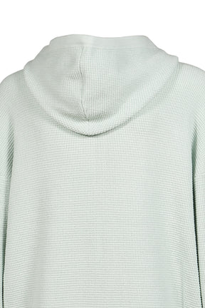 WAFFLE HOODIE / MINT