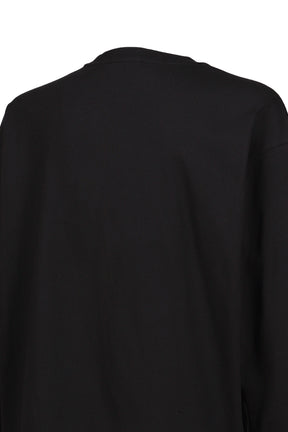 BLACK GRADIENT LOGO LONG-SLEEVED T-SHIRT / BLK