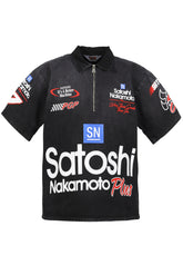 SATOSHI MECHANIC HALF ZIP / VTG BLK