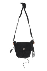 DEER SKIN BAG / BLACK