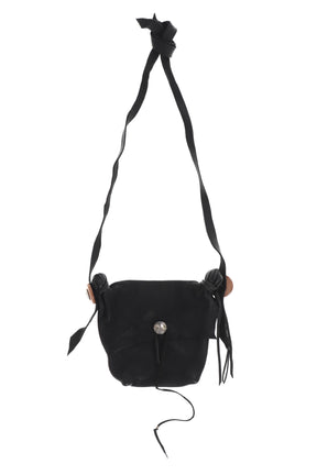 DEER SKIN BAG / BLK