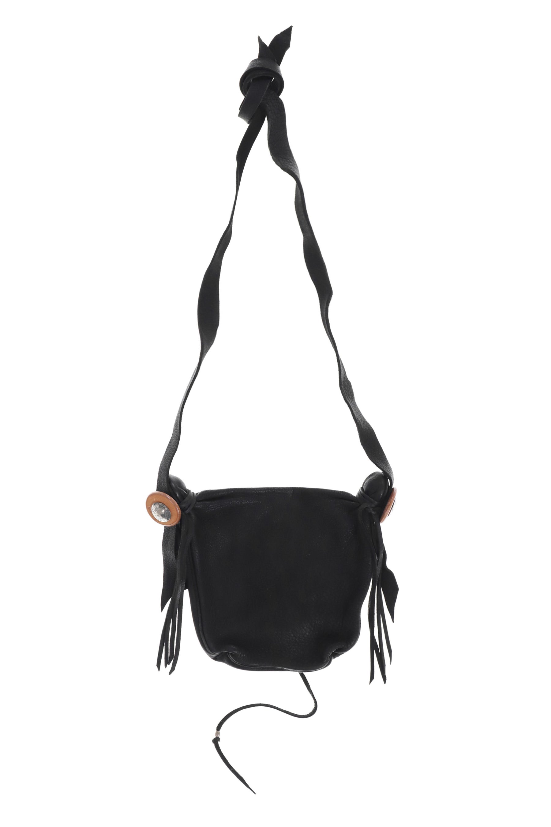 DEER SKIN BAG / BLK