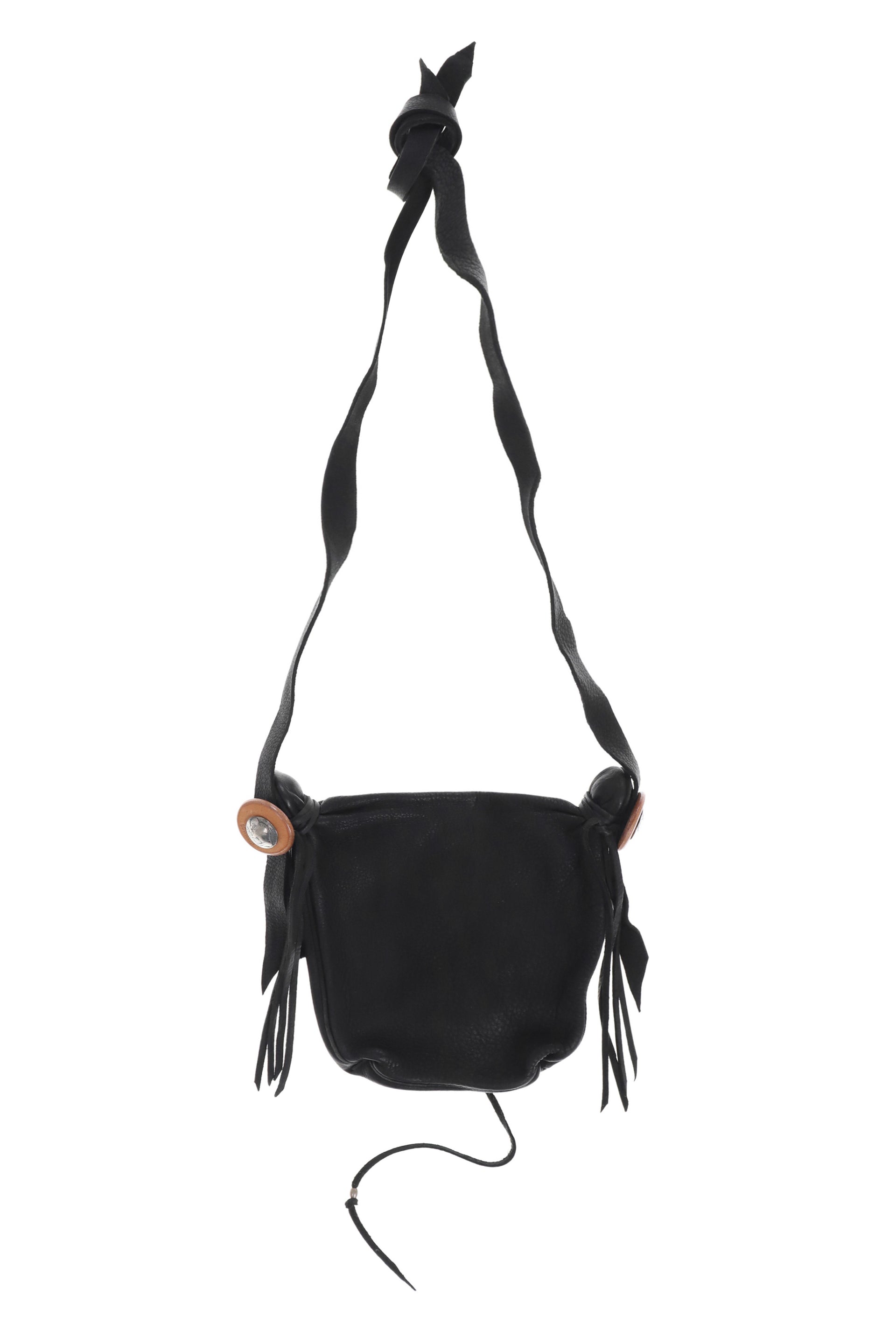 DEER SKIN BAG / BLK