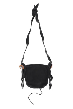 DEER SKIN BAG / BLK