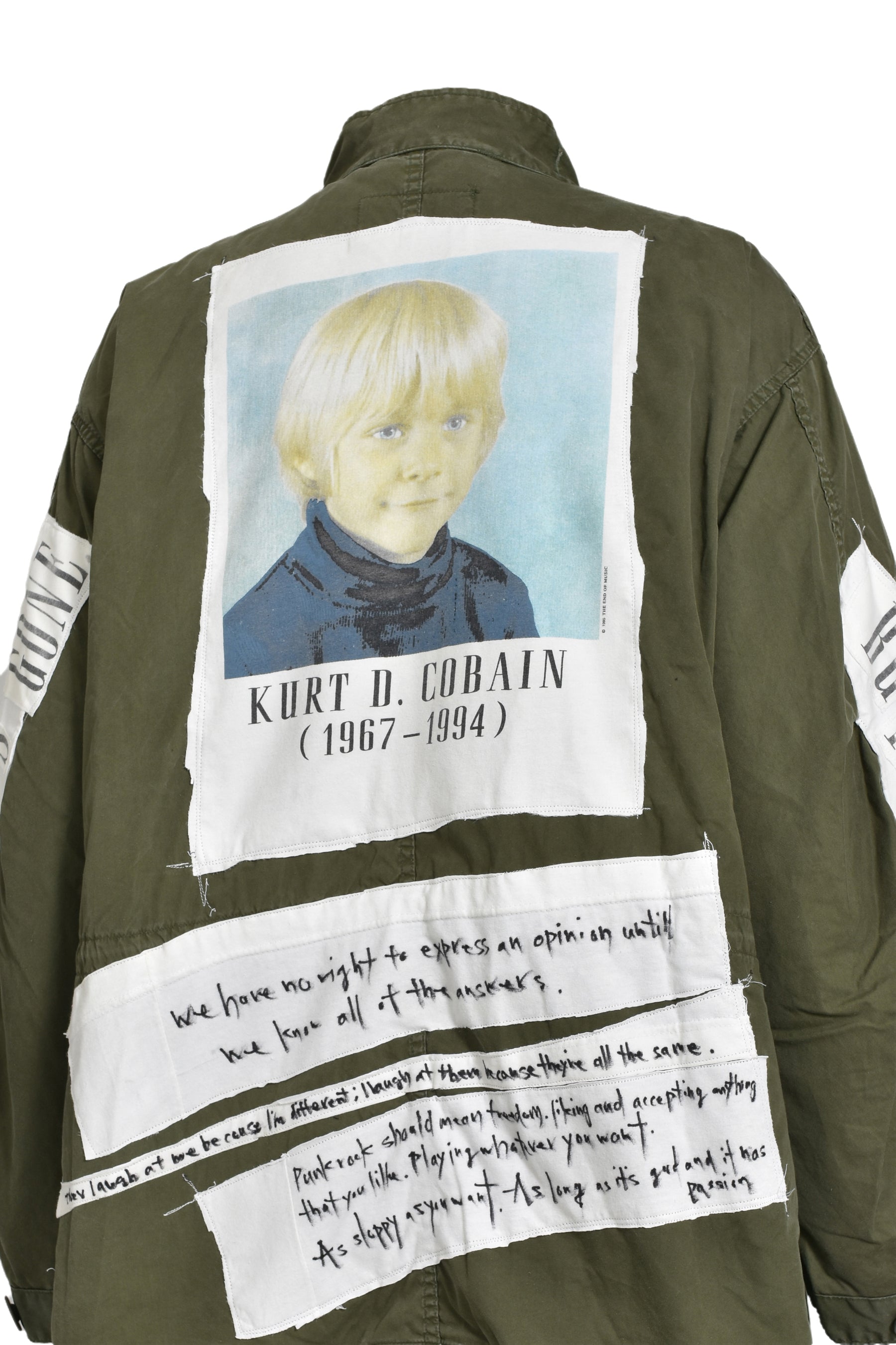 KURT COBAIN M-65 FIELD JACKET / KHAKI