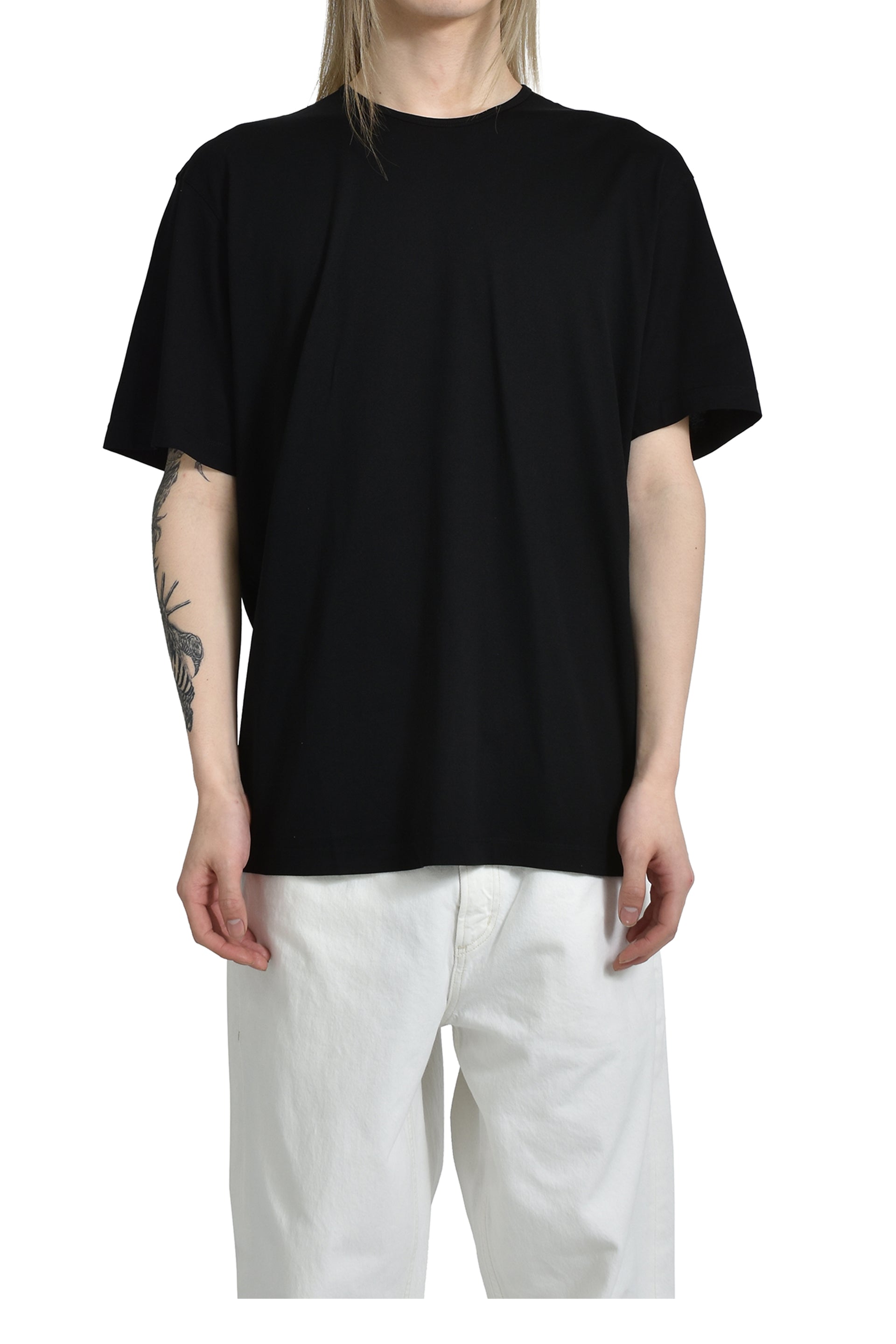 LEMAIRE RELAXED T-SHIRT / BLK
