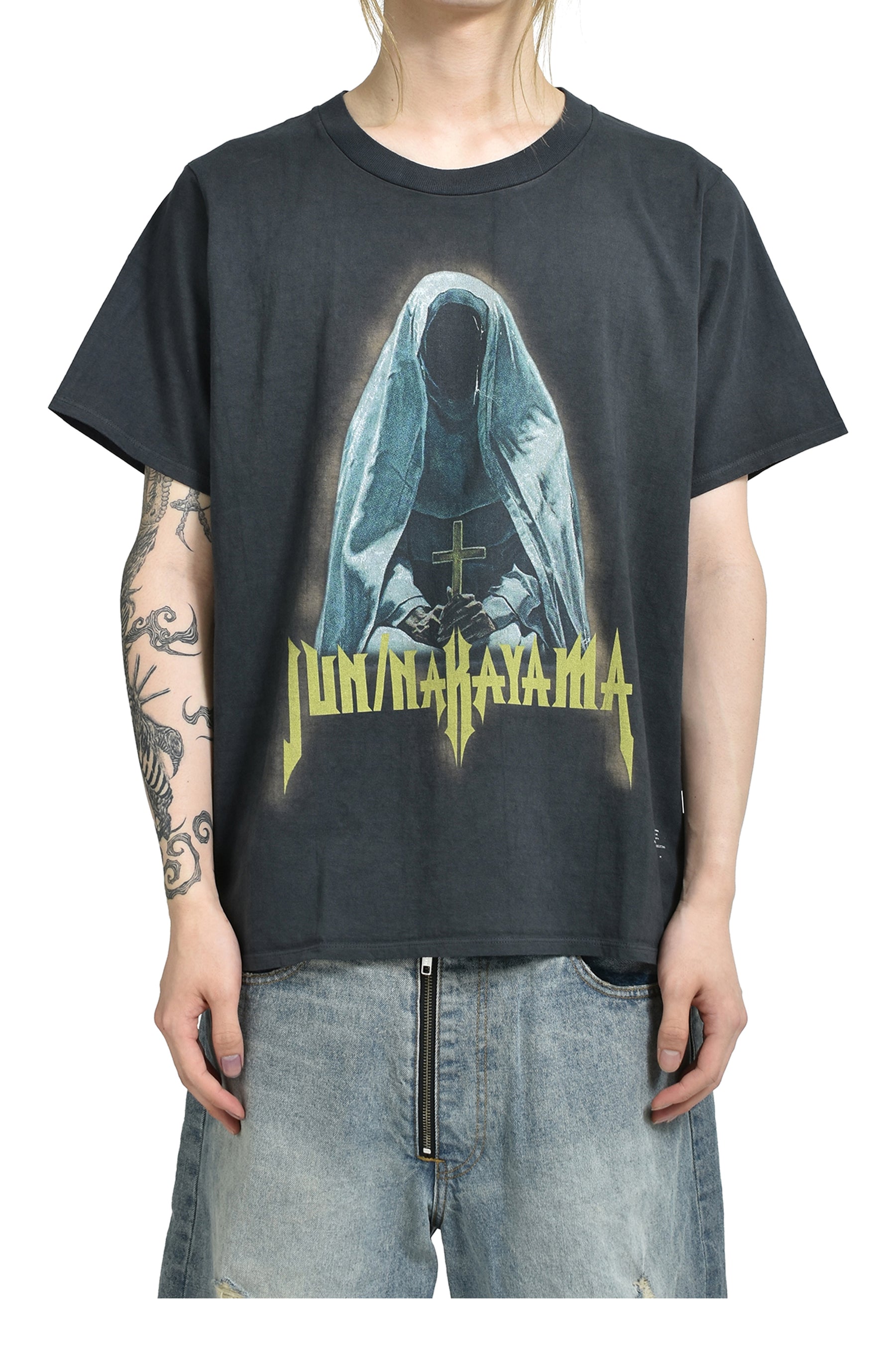 NUN T-SHIRT / BLACK 