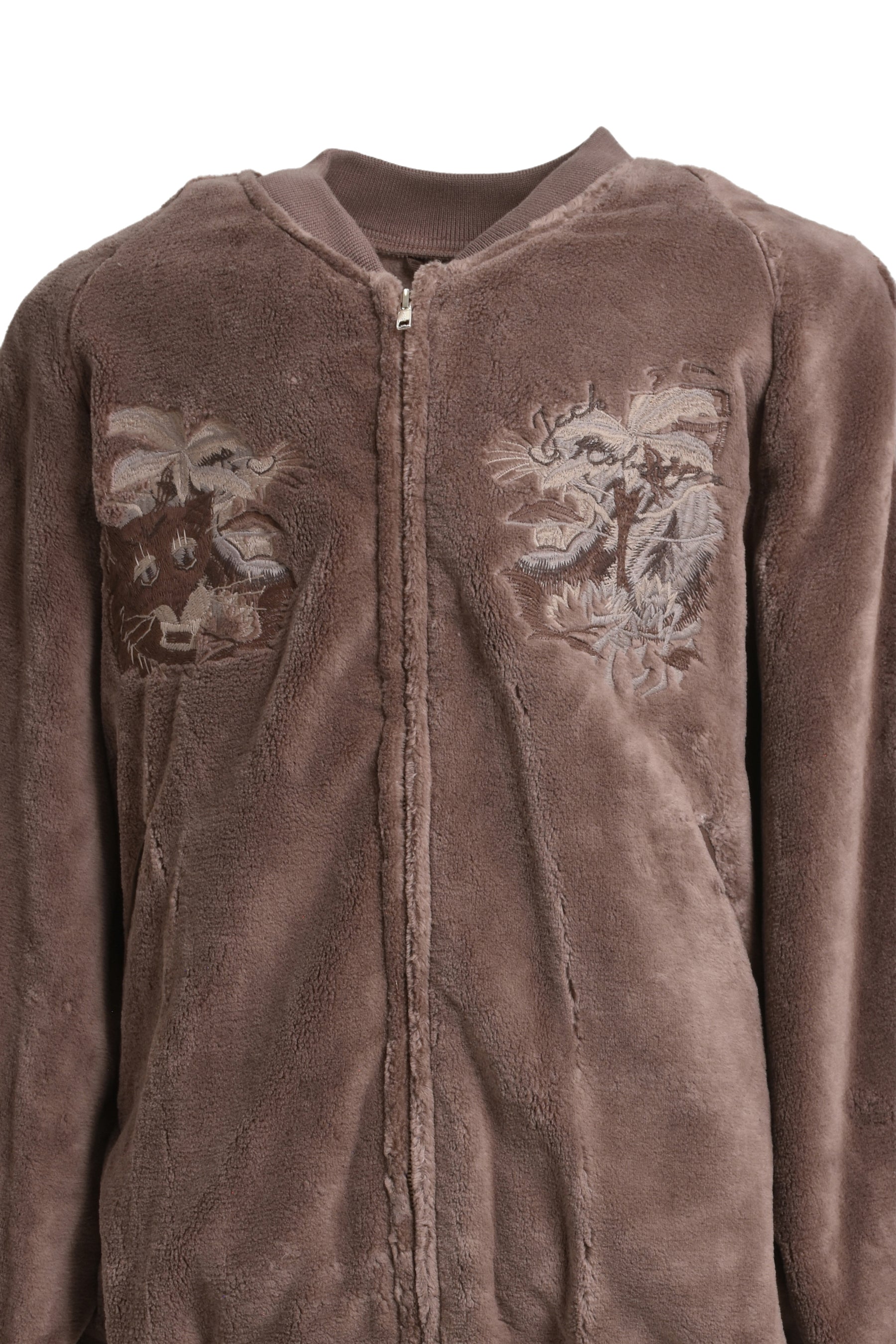 CHAOS EMBROIDERY “SPA”VENIER JACKET / BRW