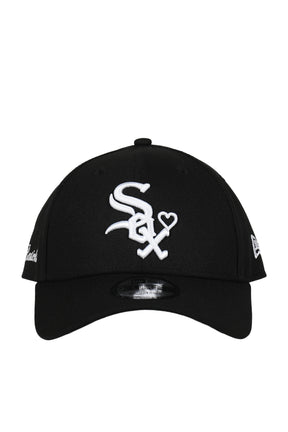 X NEWERA WHITE SOX CAP / BLK