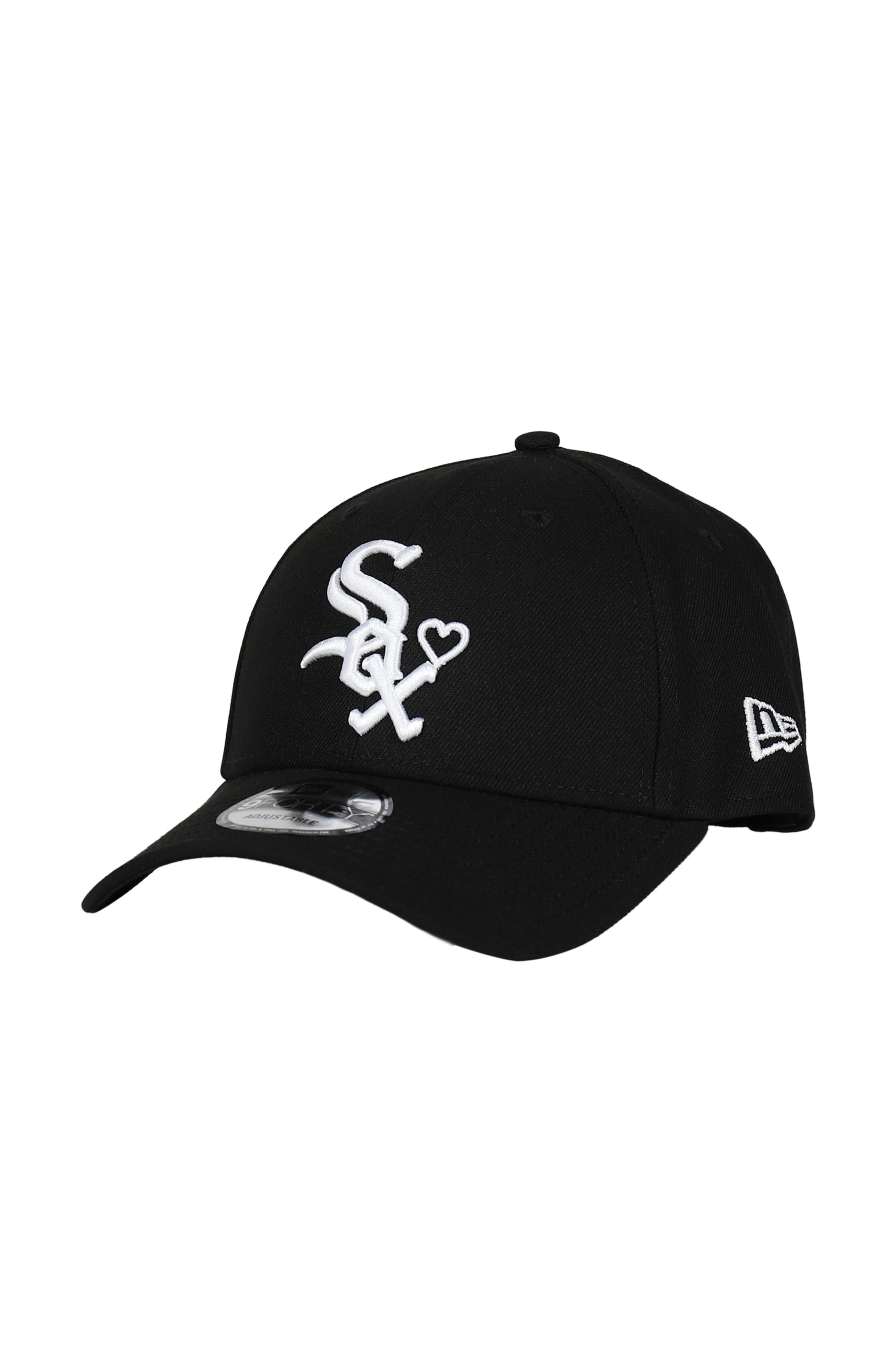 X NEWERA WHITE SOX CAP / BLK