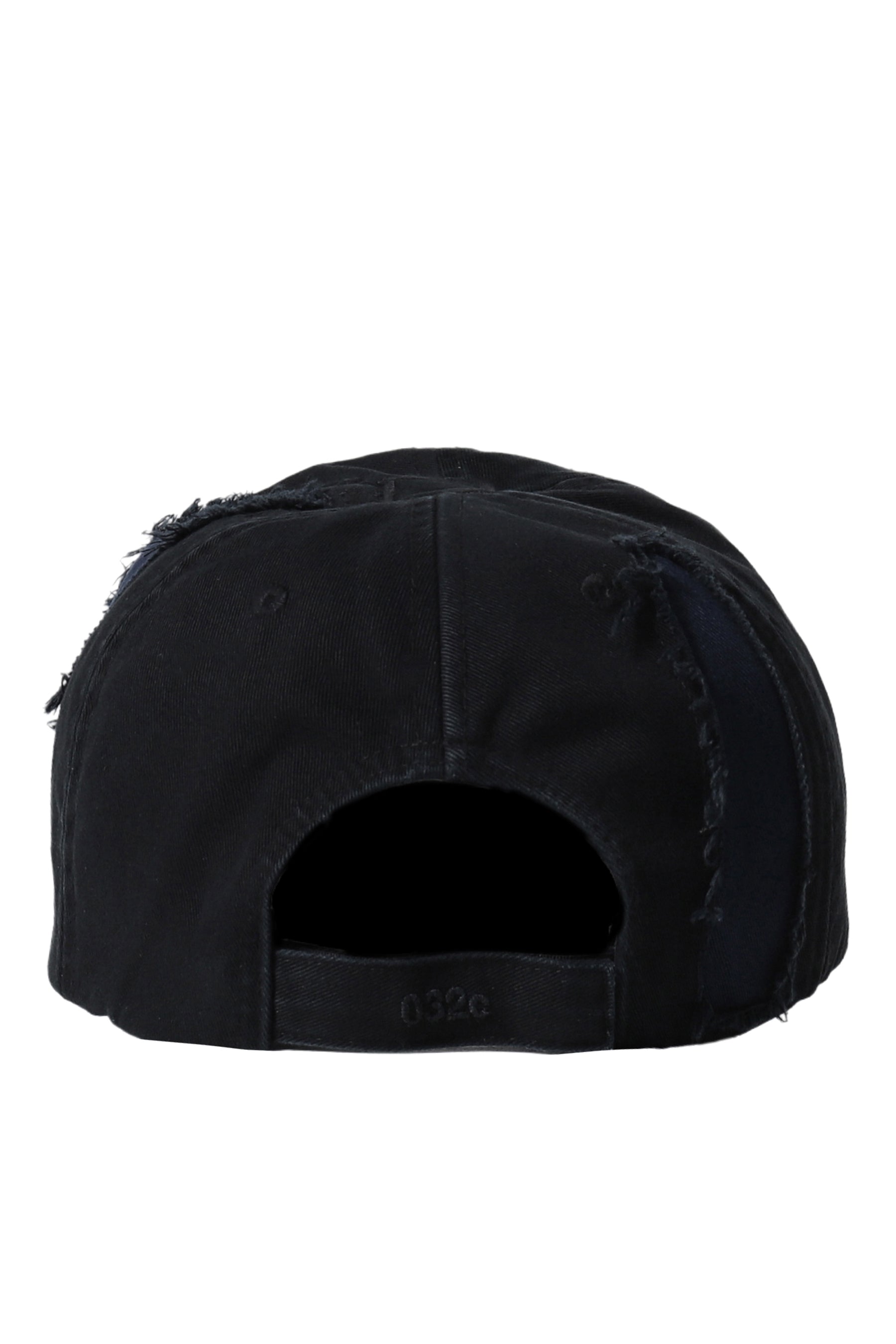 VICTOR DISTRESSED CAP / BLK