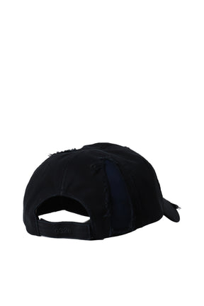 VICTOR DISTRESSED CAP / BLK