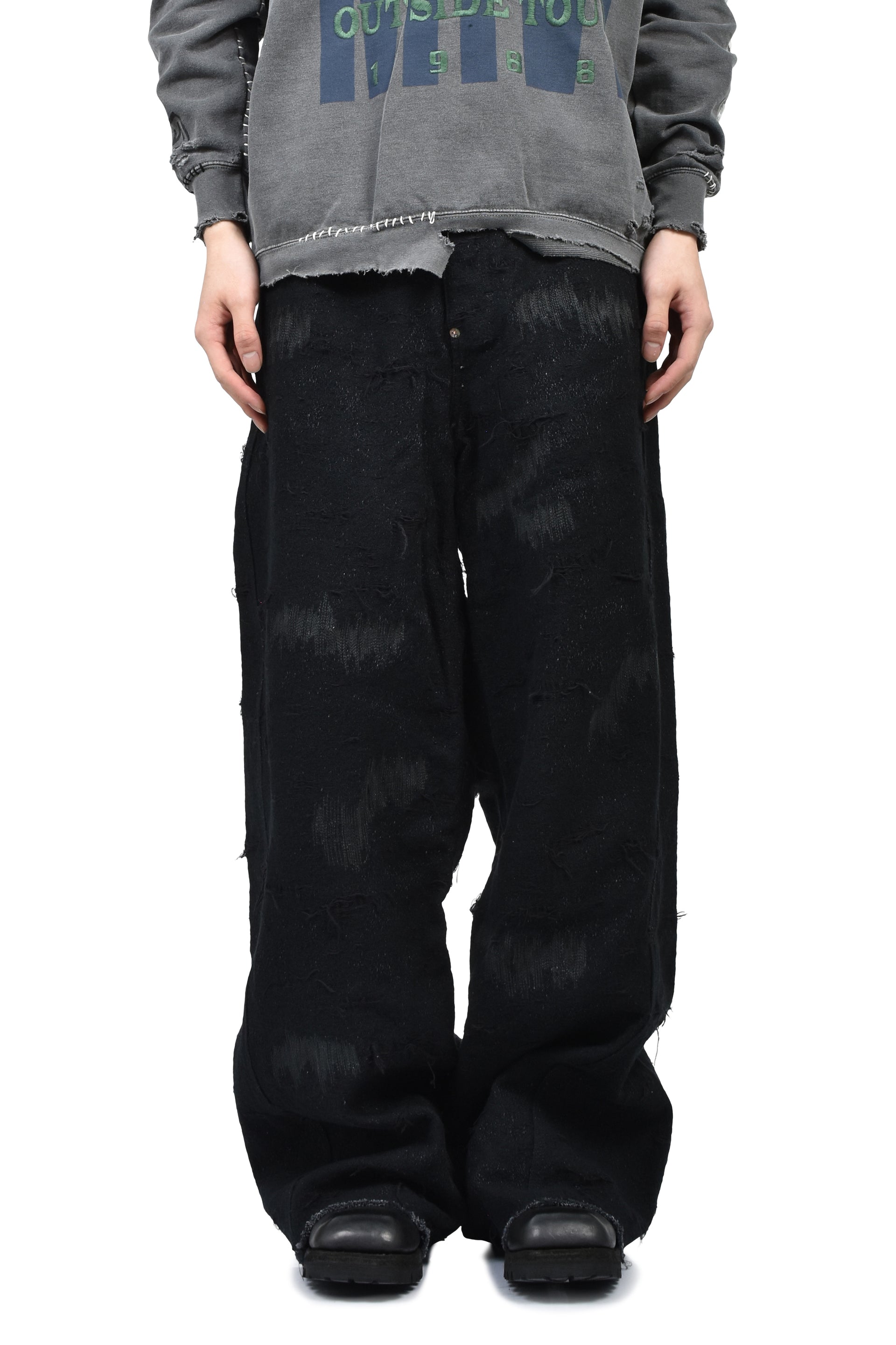 TWIST SEAM LOT.20603T R&D(100YEARS DENIM) / BLK