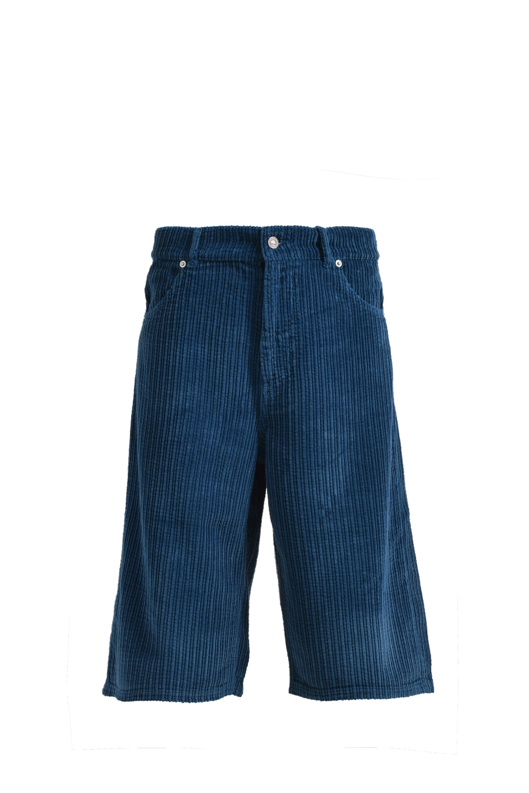 CORDUROY SHORTS WOVEN / BLU