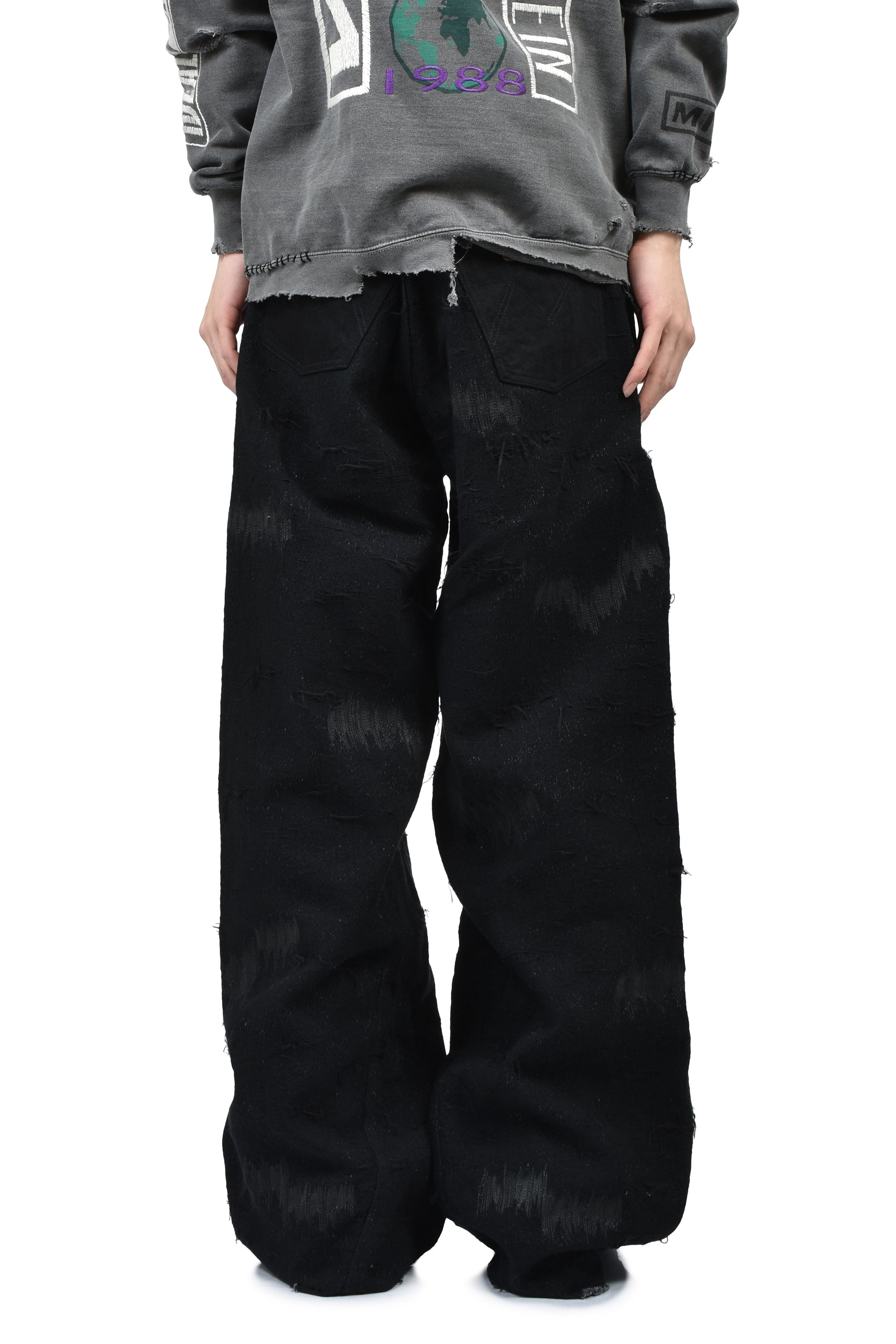 TWIST SEAM LOT.20603T R&D(100YEARS DENIM) / BLK