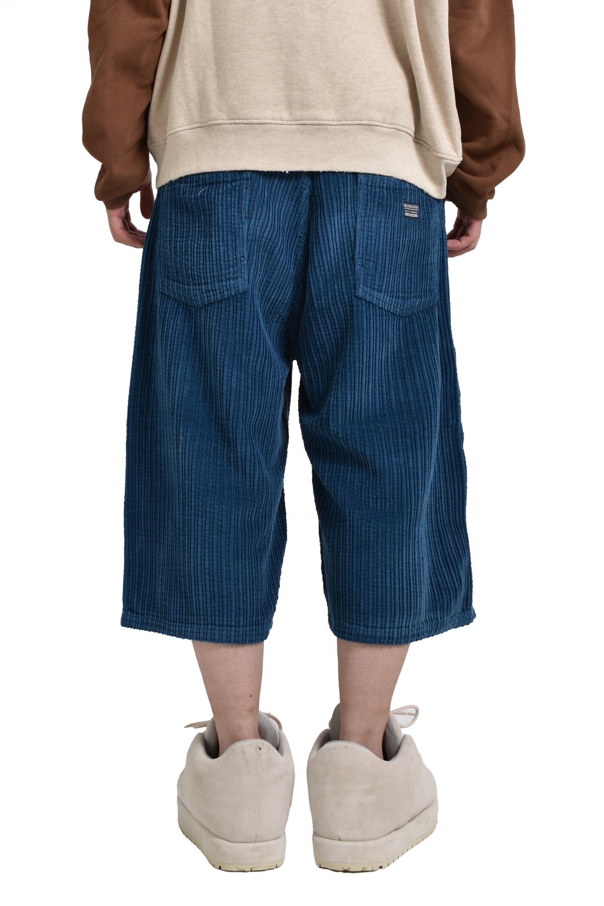 CORDUROY SHORTS WOVEN / BLU