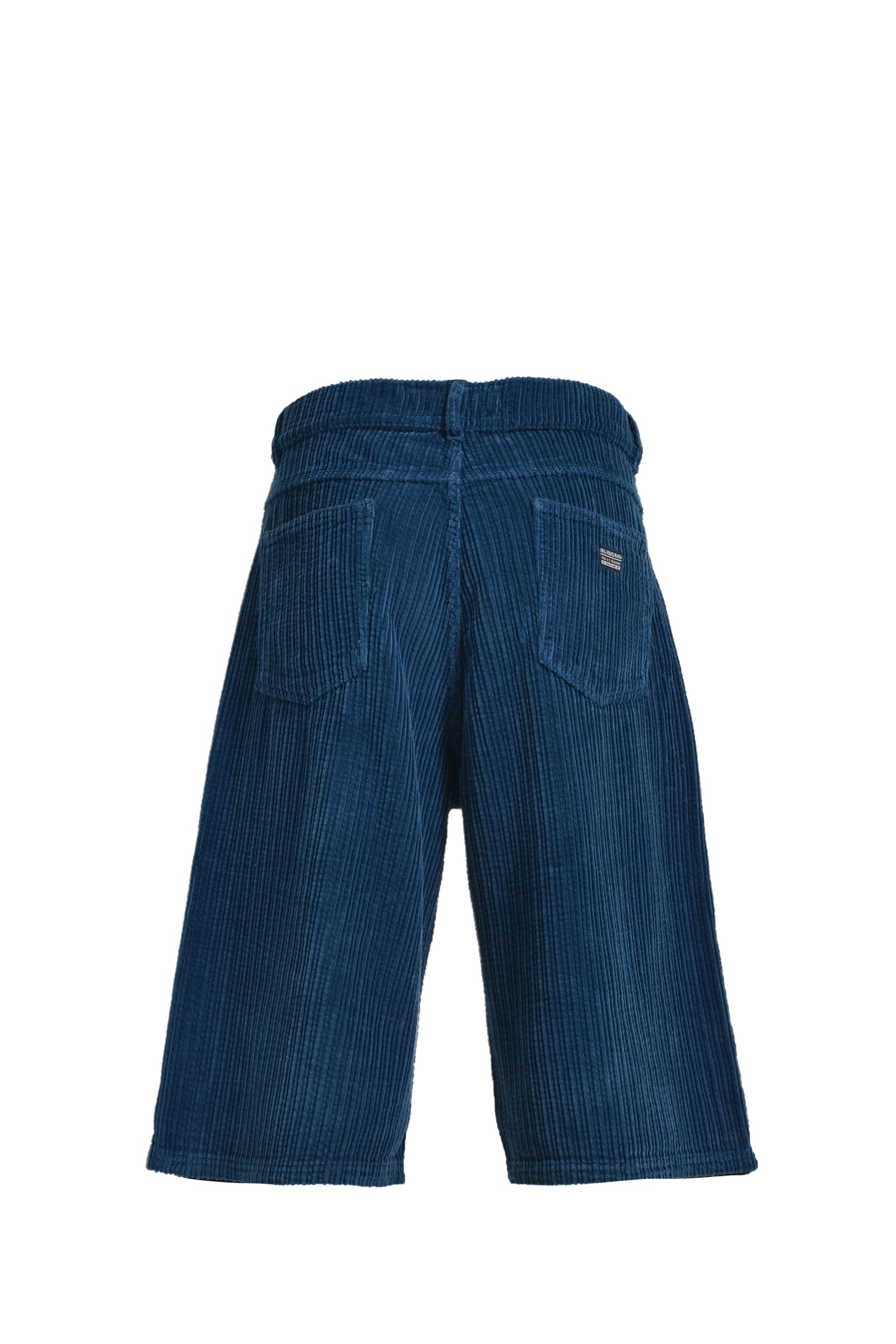 CORDUROY SHORTS WOVEN / BLU