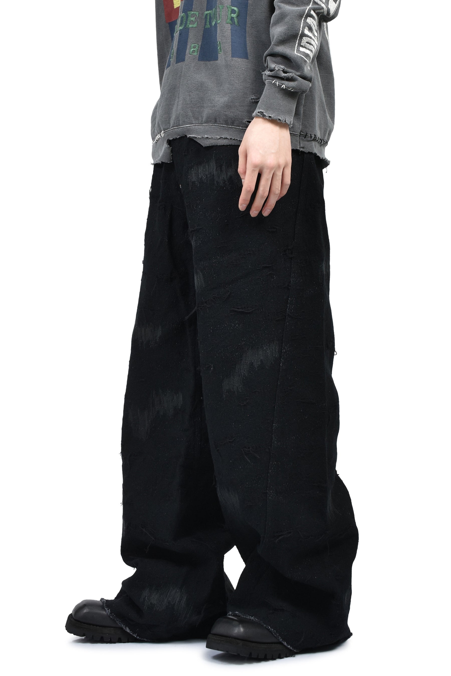 TWIST SEAM LOT.20603T R&amp;D(100YEARS DENIM) / BLK 