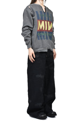 TWIST SEAM LOT.20603T R&amp;D(100YEARS DENIM) / BLK 