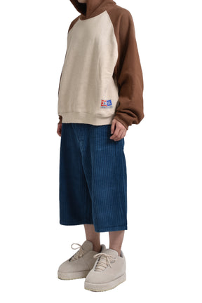 CORDUROY SHORTS WOVEN / BLU