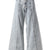 DAMAGE DENIM BAGGY PANTS