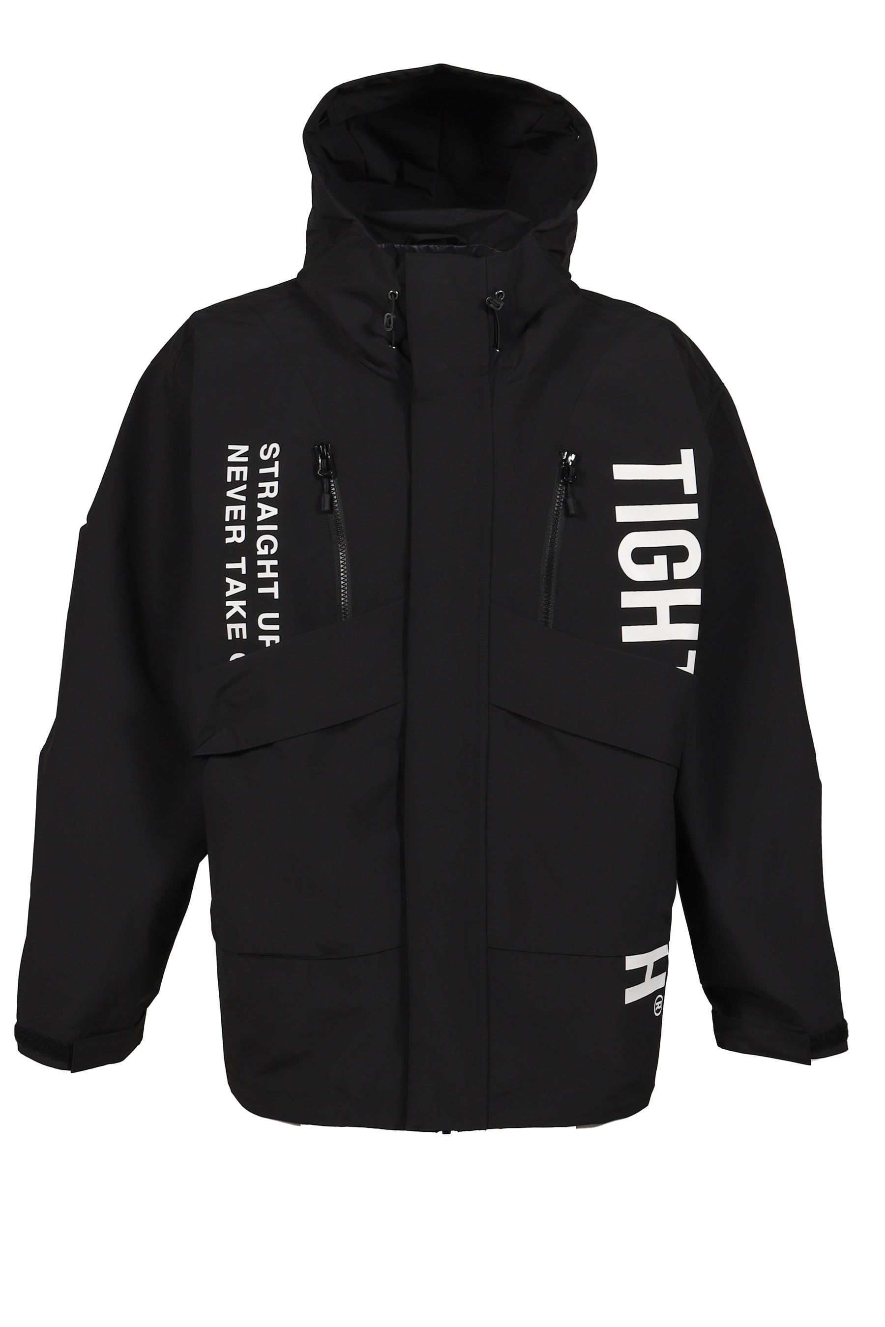 TIGHTBOOTH タイトブース FW25 HOODED TACTICAL JACKET / BLK - NUBIAN