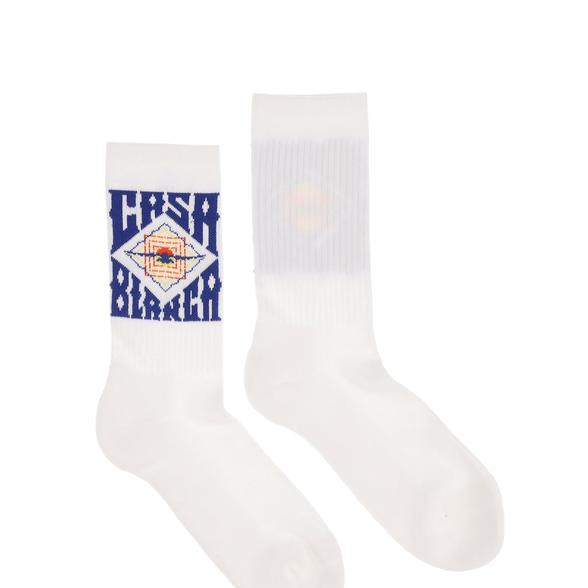 Casablanca カサブランカ FW26 MIRAGE SOCKS / WHT - NUBIAN ヌビアン