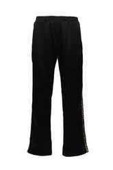 CHEETAH STRIPE TRACK PANTS / BLK CHEETAH