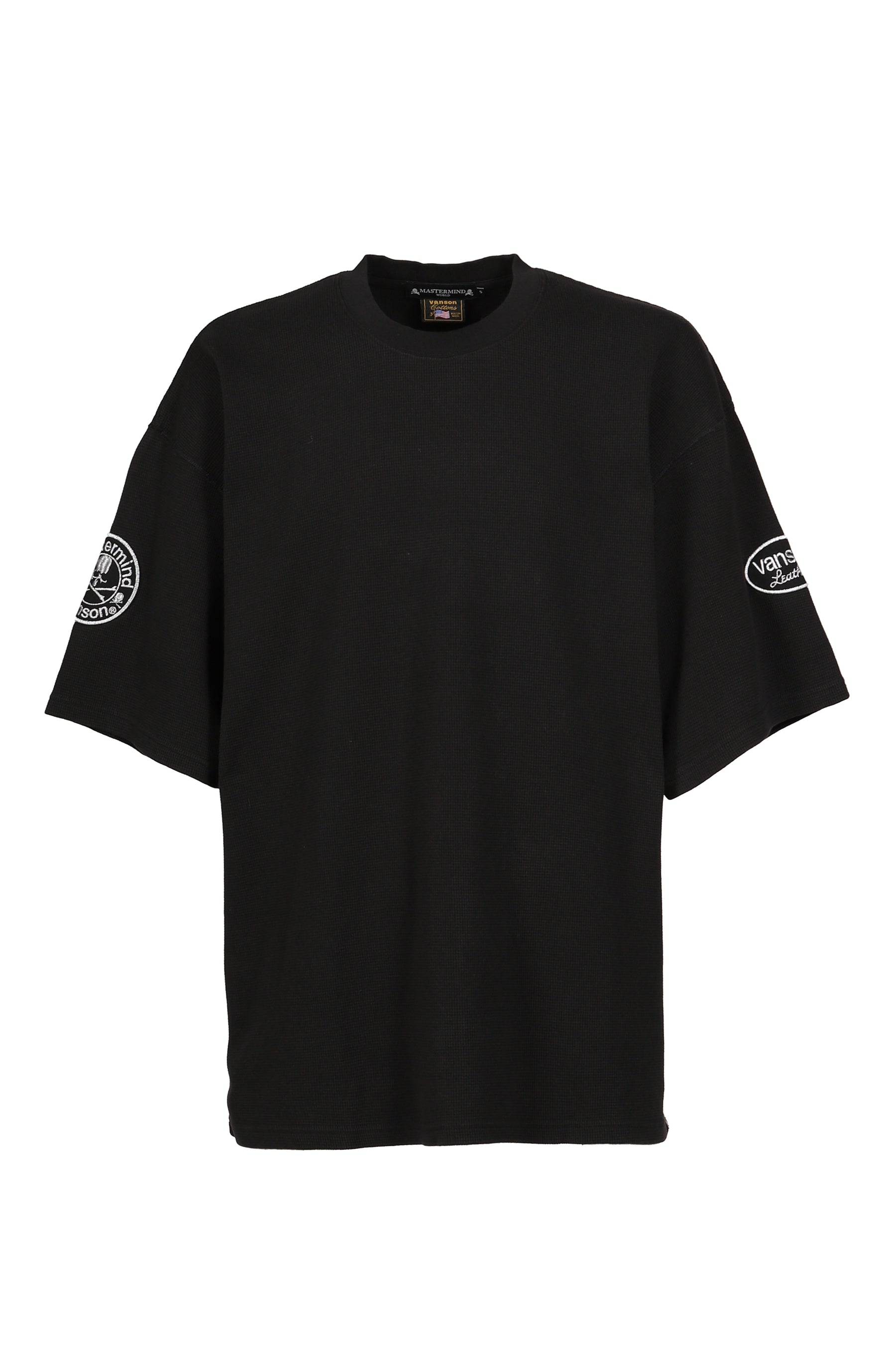 VANSON THERMAL S/S TEE BOXY FIT / BLK