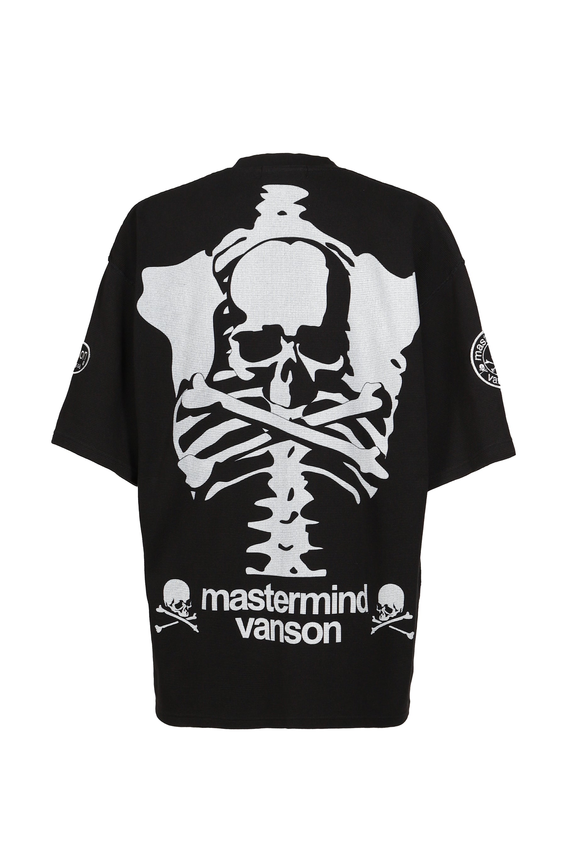 VANSON THERMAL S/S TEE BOXY FIT / BLK