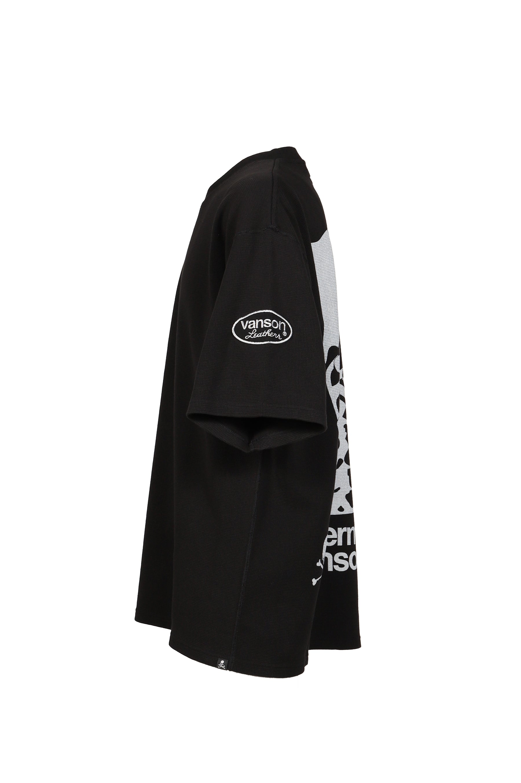 VANSON THERMAL S/S TEE BOXY FIT / BLK