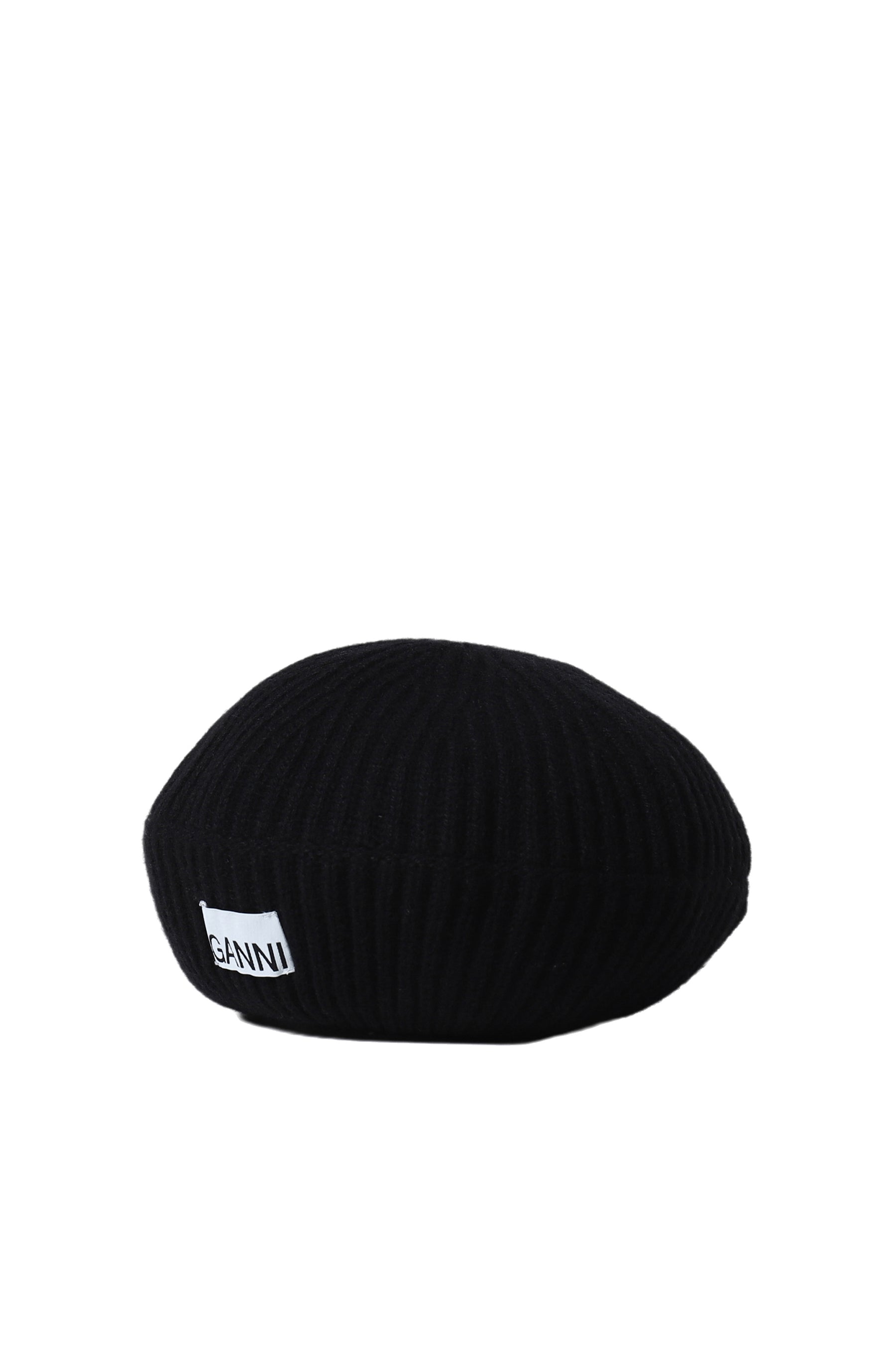 STRUCTURED RIB BERET / BLK