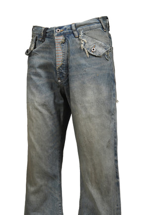 DENIM REWORKED BOOTCUT / BLU