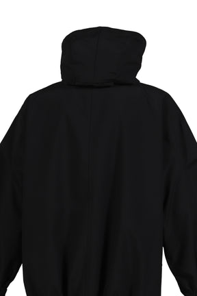 HOODED TACTICAL JACKET / BLK