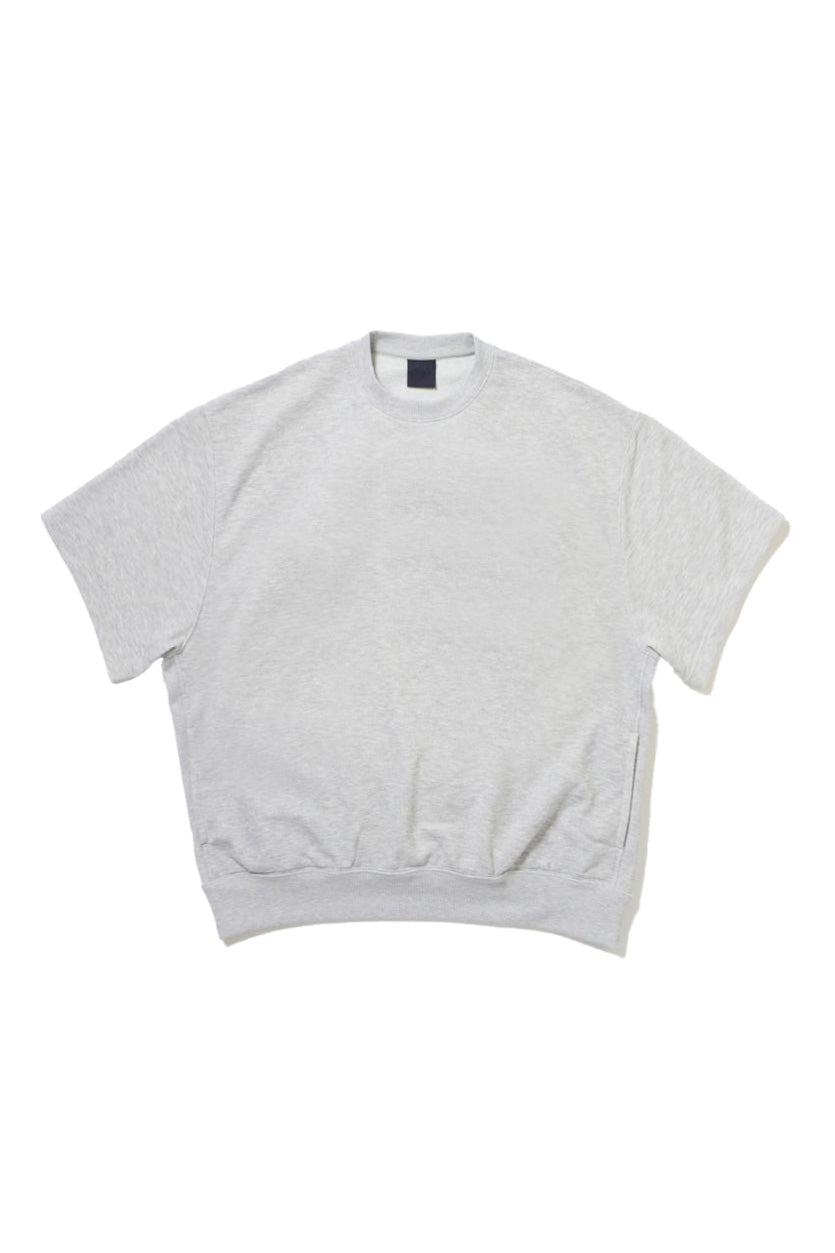 TECH SWEAT CREW S/S / TOP GRY