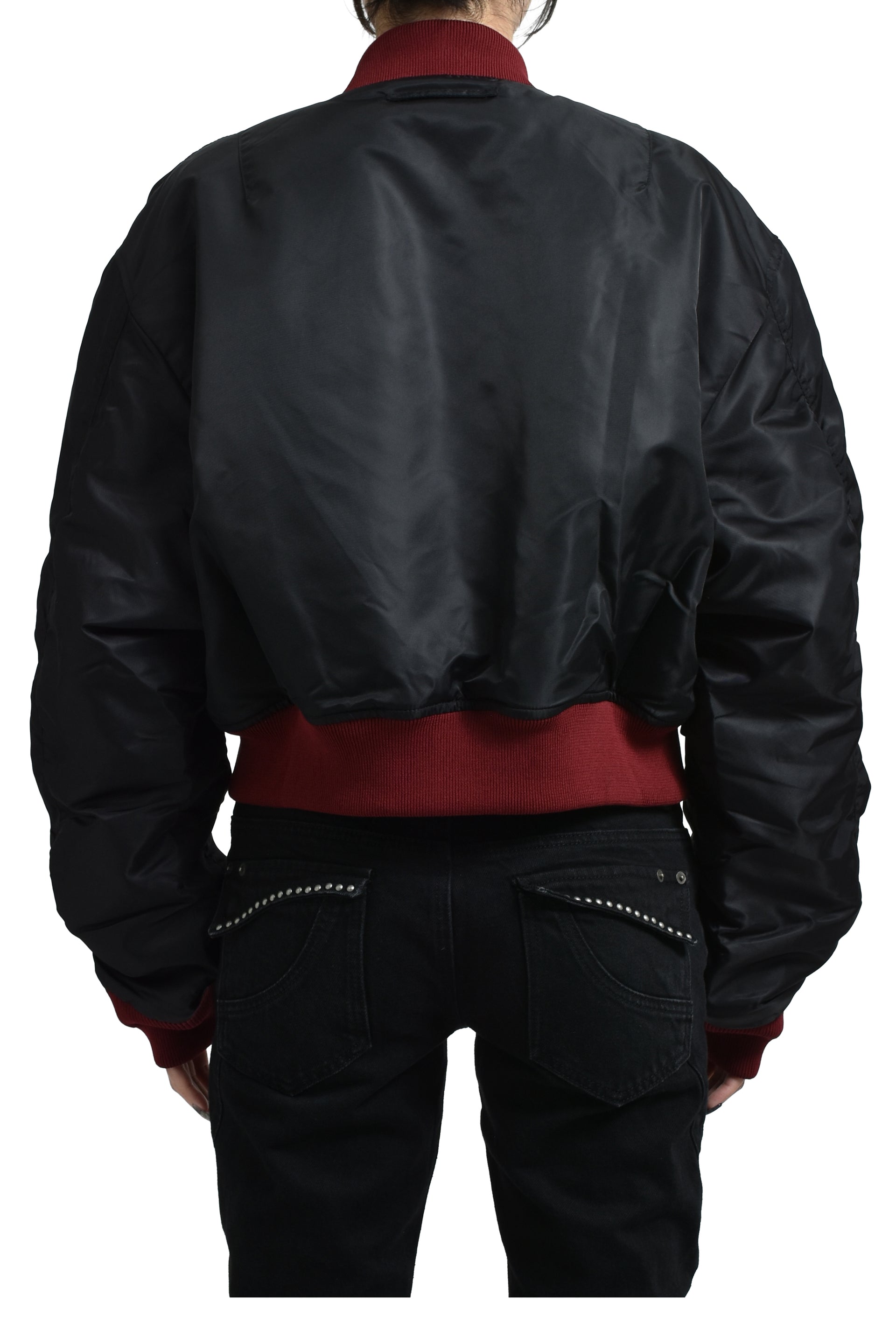 TYSON BOMBER JACKET / BLK/RED