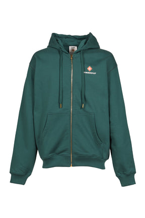 CLASSIC ZIP UP HOODIE / GRN