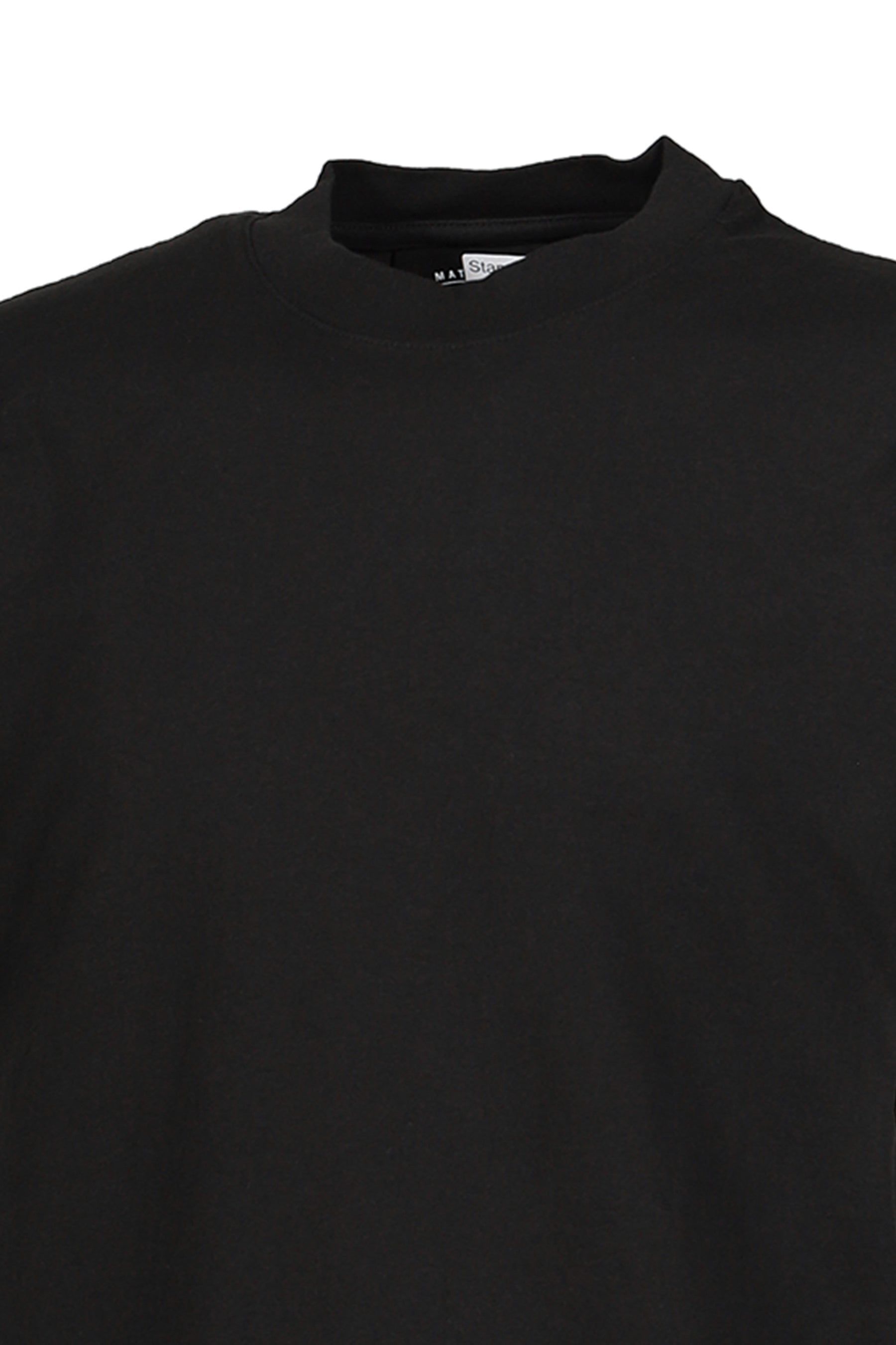 BLACK STANDARD US COTTON GARMENT DYE T-SHIRT / BLK