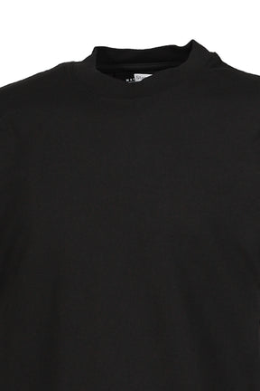 BLACK STANDARD US COTTON GARMENT DYE T-SHIRT / BLK