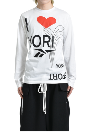 YORI SPORT ヨリスポーツ SS25 ICONGRAPHY LONG SLEEVE / WHT YORI SPORT ヨリスポーツ SS25 ICONGRAPHY LONG SLEEVE / WHT