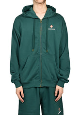 CLASSIC ZIP UP HOODIE / GRN