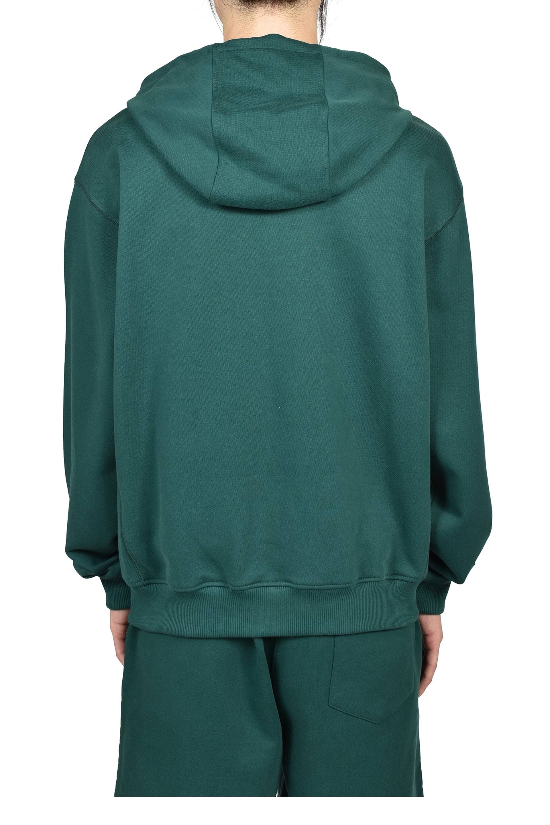 CLASSIC ZIP UP HOODIE / GRN