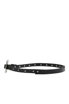 SINGLE PIN BUCKLE BELT.(40MM) / BLK