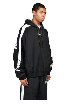 CROSSOVER TRACKSUIT JACKET / BLK