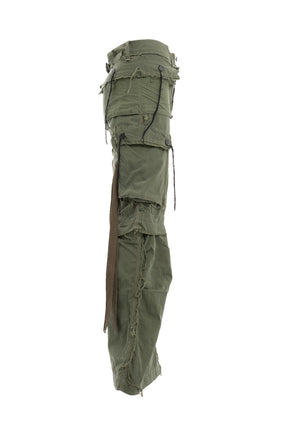 MINUS マイナス SS23 SLASH SEAM HBT CARGO(VINTAGE SLEEPING BAG CASE